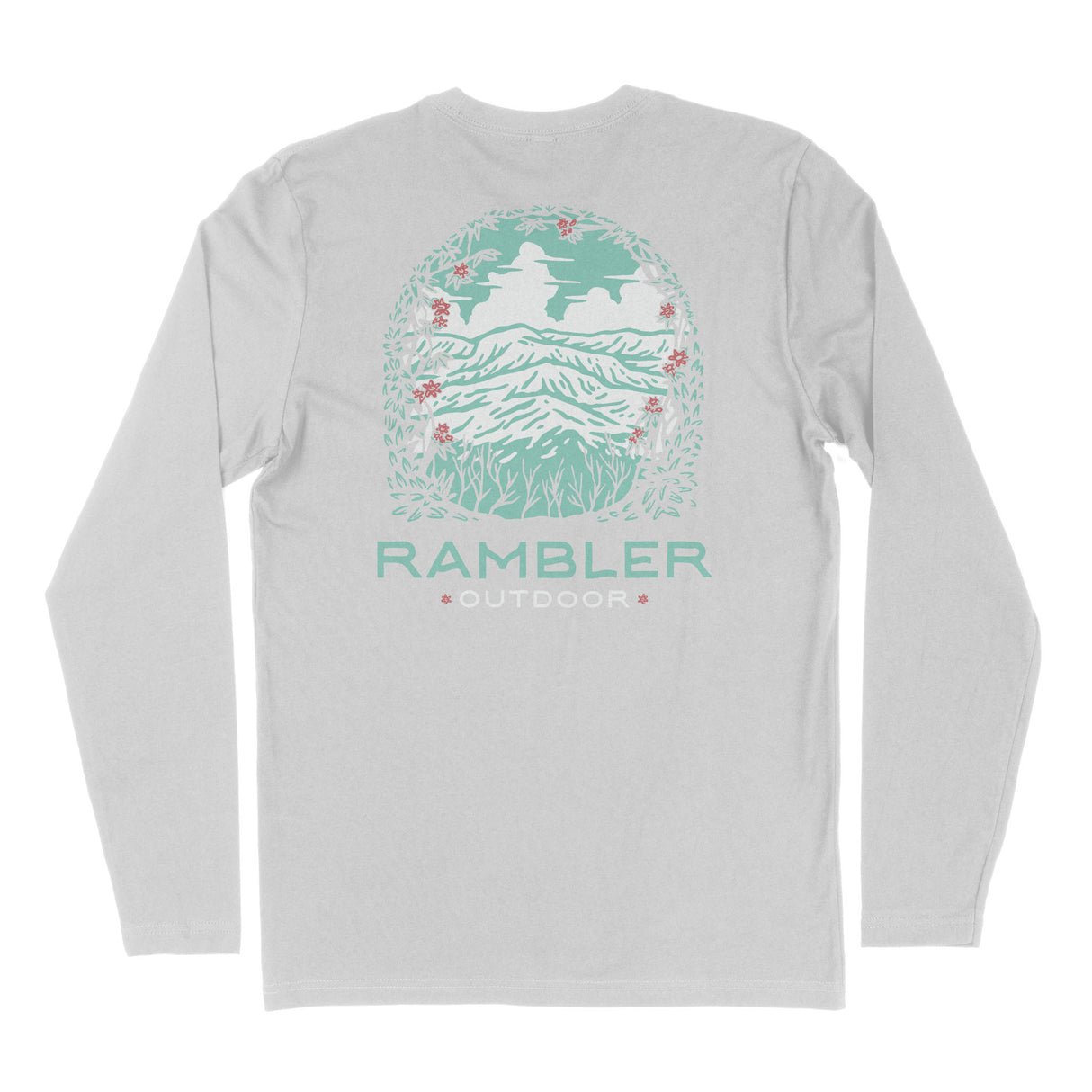 Floral Mountain Long-Sleeve