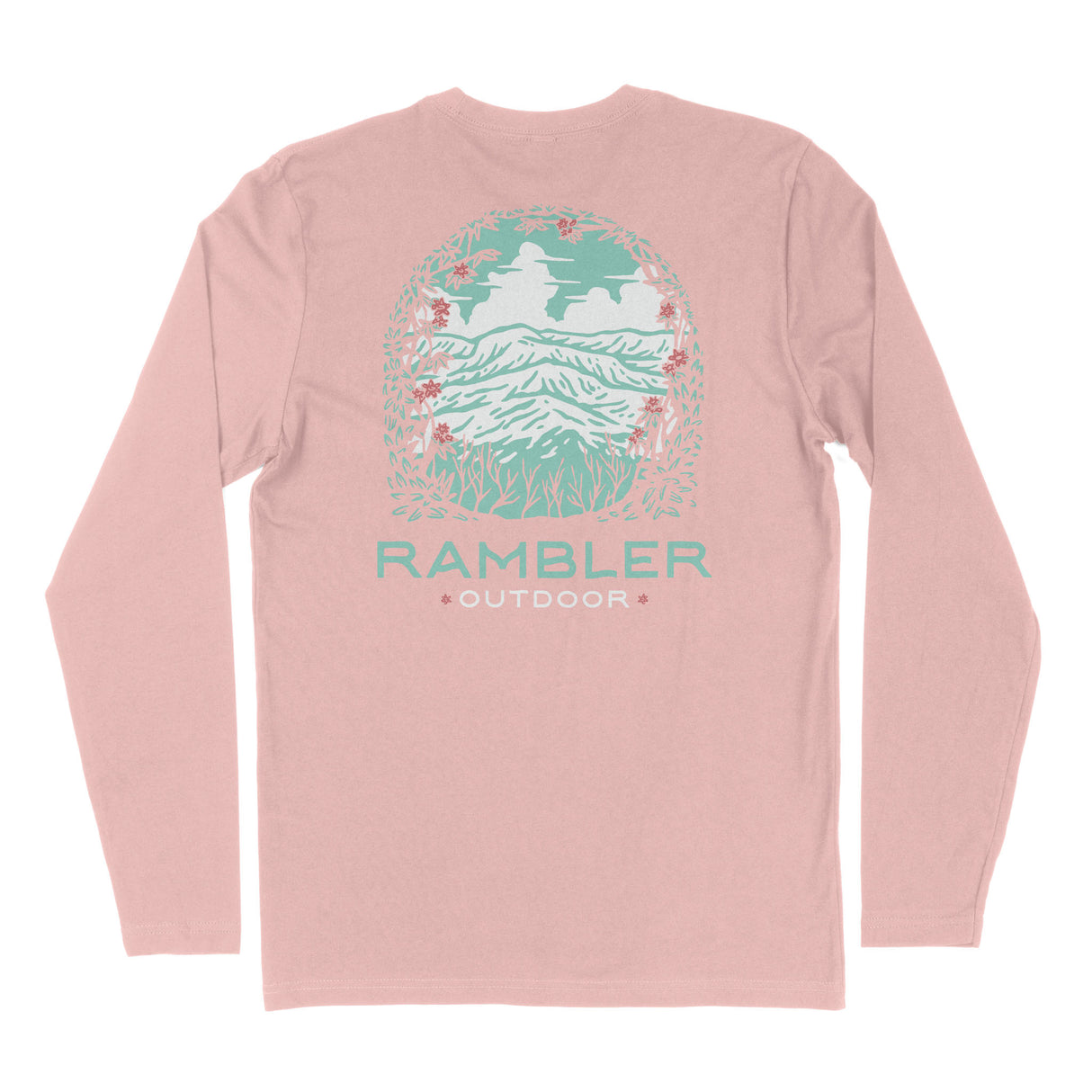 Floral Mountain Long-Sleeve