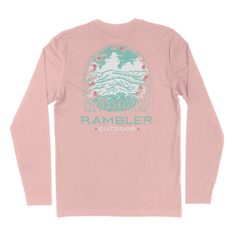 Floral Mountain Long-Sleeve