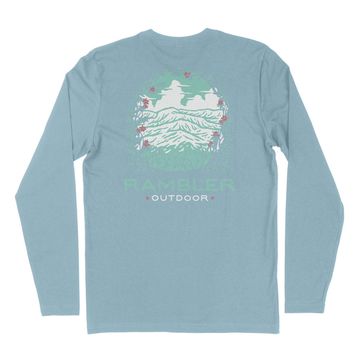 Floral Mountain Long-Sleeve